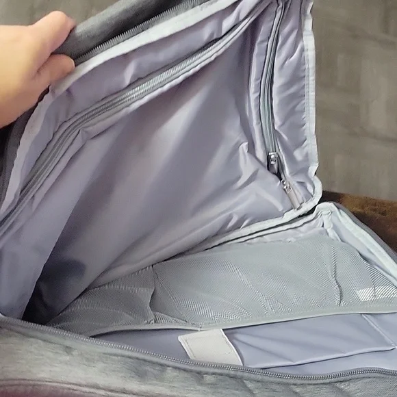 NWT BAGSMART Gray Women's Weekender Travel Bag - Picture 5 of 6